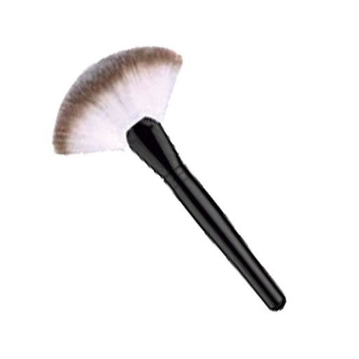 Pincel Abanico Grande Pelo Sintetico